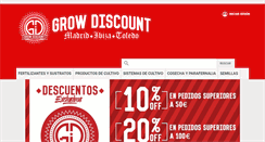 Desktop Screenshot of grow-discount.com